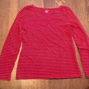 J. Crew Artist T - striped long sleeve